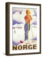 Norge-Vintage Apple Collection-Framed Giclee Print
