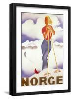 Norge-Vintage Apple Collection-Framed Giclee Print