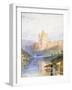 Norham Castle: an Illustration to Sir Walter Scott's Marmion, 1818-J. M. W. Turner-Framed Giclee Print