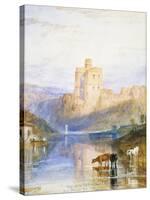 Norham Castle: an Illustration to Sir Walter Scott's Marmion, 1818-J. M. W. Turner-Stretched Canvas