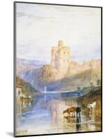 Norham Castle: an Illustration to Sir Walter Scott's Marmion, 1818-J. M. W. Turner-Mounted Giclee Print