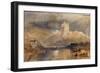 Norham Castle - Moonrise-J. M. W. Turner-Framed Giclee Print