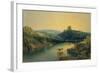 Norham Castle: Morning, C.1797-J. M. W. Turner-Framed Giclee Print