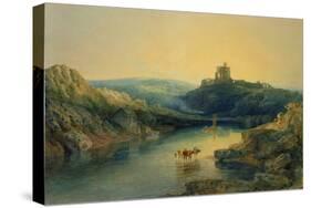 Norham Castle: Morning, C.1797-J. M. W. Turner-Stretched Canvas