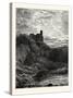 Norham Castle Northumberland-null-Stretched Canvas