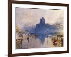 Norham Castle, on the River Tweed, C. 1822-1823-J. M. W. Turner-Framed Giclee Print