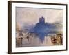 Norham Castle, on the River Tweed, C. 1822-1823-J. M. W. Turner-Framed Giclee Print