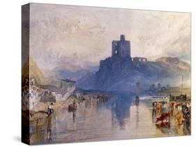 Norham Castle, on the River Tweed, C. 1822-1823-J. M. W. Turner-Stretched Canvas