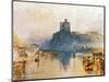 Norham Castle, on the River Tweed, Circa 1822-3, Watercolour on Paper-J. M. W. Turner-Mounted Giclee Print