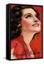Norma Shearer, Academy Award Winning Canadian Born Actress, 20th Century-null-Framed Stretched Canvas
