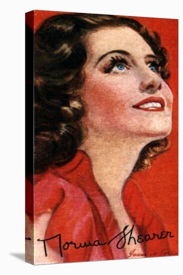 Norma Shearer, Academy Award Winning Canadian Born Actress, 20th Century-null-Stretched Canvas