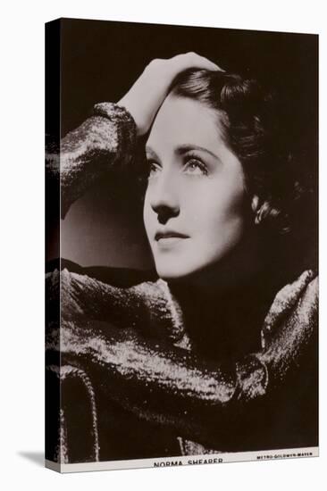 Norma Shearer, Canadian-American Actress and Film Star-null-Stretched Canvas