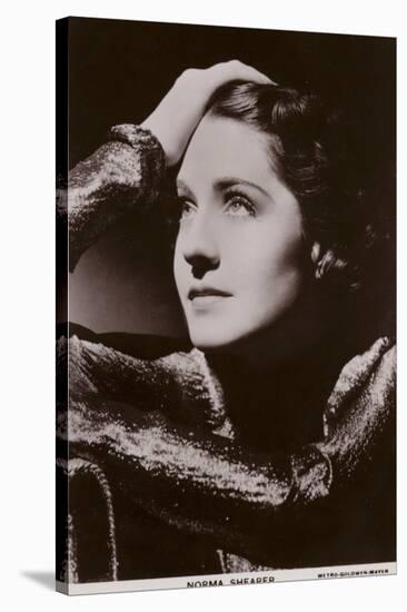 Norma Shearer, Canadian-American Actress and Film Star-null-Stretched Canvas