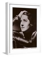 Norma Shearer, Canadian-American Actress and Film Star-null-Framed Photographic Print