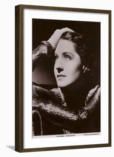 Norma Shearer, Canadian-American Actress and Film Star-null-Framed Photographic Print