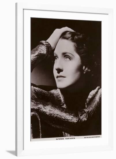 Norma Shearer, Canadian-American Actress and Film Star-null-Framed Photographic Print