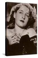 Norma Shearer, Canadian-American Actress and Film Star-null-Stretched Canvas