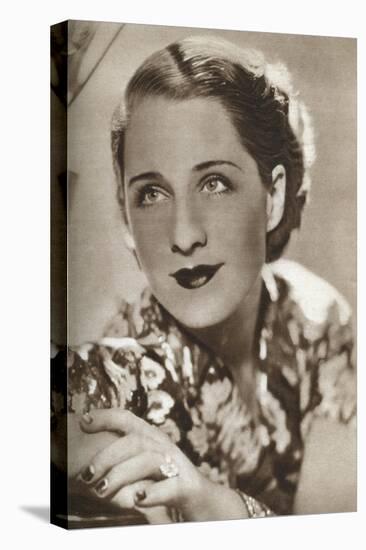 Norma Shearer, Canadian-Born Actress, 1933-null-Stretched Canvas