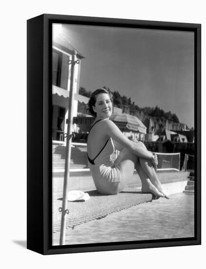 Norma Shearer, February 28, 1933-George Hurrell-Framed Stretched Canvas