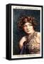 Norma Talmadge, American Actress, 1928-WD & HO Wills-Framed Stretched Canvas