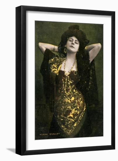 Norma Whalley, Australian Actress, Early 20th Century-Miller and Lang-Framed Giclee Print