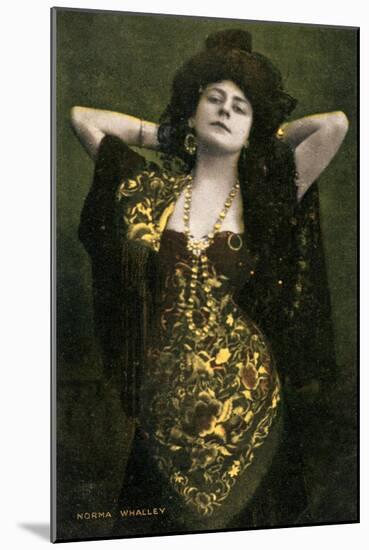 Norma Whalley, Australian Actress, Early 20th Century-Miller and Lang-Mounted Giclee Print