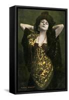 Norma Whalley, Australian Actress, Early 20th Century-Miller and Lang-Framed Stretched Canvas