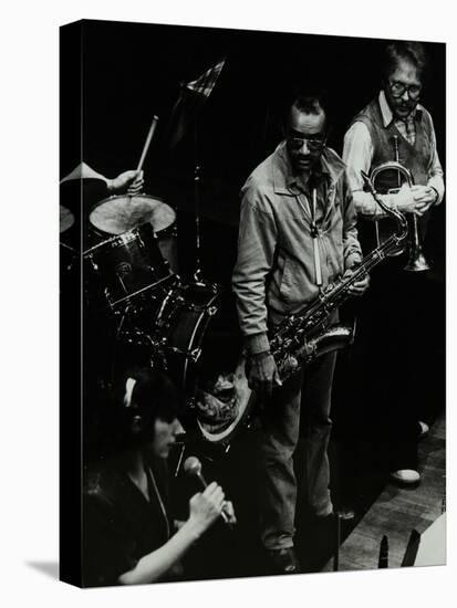 Norma Winstone, Art Themen and Henry Lowther Performing at the Stables, Wavendon, Buckinghamshire-Denis Williams-Stretched Canvas