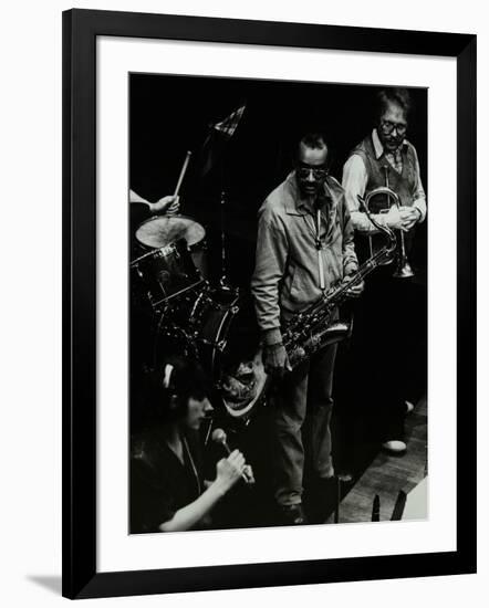 Norma Winstone, Art Themen and Henry Lowther Performing at the Stables, Wavendon, Buckinghamshire-Denis Williams-Framed Photographic Print