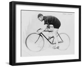 Norman Anderson Side View of Racing Bicycle Photograph-Lantern Press-Framed Art Print