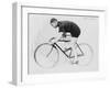 Norman Anderson Side View of Racing Bicycle Photograph-Lantern Press-Framed Art Print