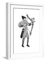 Norman Archer, Bayeux Tapestry, C1070S-null-Framed Giclee Print