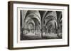 Norman Architecture Crypt of Canterbury Cathedral-null-Framed Giclee Print