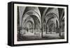 Norman Architecture Crypt of Canterbury Cathedral-null-Framed Stretched Canvas