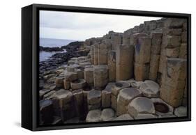 Norman Castle in Carrickfergus in Northern Ireland, United Kingdom-null-Framed Stretched Canvas