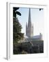 Norman Cathedral, Dating from 11th Century, with 15th Century Spire, Norwich-Nedra Westwater-Framed Photographic Print