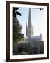 Norman Cathedral, Dating from 11th Century, with 15th Century Spire, Norwich-Nedra Westwater-Framed Photographic Print