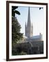 Norman Cathedral, Dating from 11th Century, with 15th Century Spire, Norwich-Nedra Westwater-Framed Photographic Print