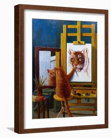 Norman Catwell-Lucia Heffernan-Framed Art Print