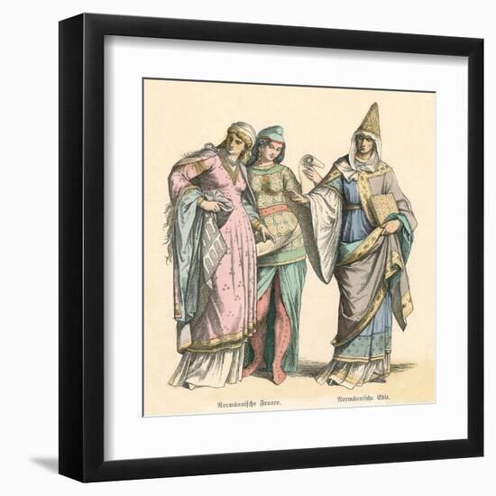 Norman Costume C11th-null-Framed Art Print