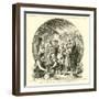 Norman Forest Laws, Cutting the Herd-Dog's Claws-null-Framed Giclee Print