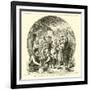 Norman Forest Laws, Cutting the Herd-Dog's Claws-null-Framed Giclee Print