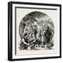 Norman Forest Laws. Cutting the Herd-Dog's Claws-null-Framed Giclee Print