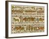 Norman Invasion of England in 1066 A.D-null-Framed Giclee Print