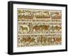 Norman Invasion of England in 1066 A.D-null-Framed Giclee Print