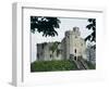 Norman Keep, Cardiff Castle, Cardiff, Glamorgan, Wales, United Kingdom-R H Productions-Framed Photographic Print