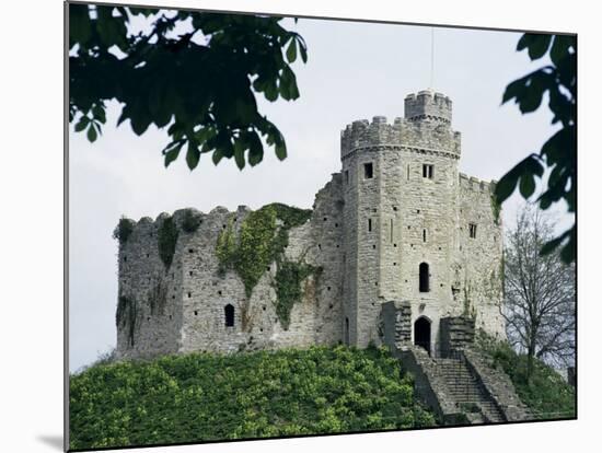 Norman Keep, Cardiff Castle, Cardiff, Glamorgan, Wales, United Kingdom-R H Productions-Mounted Photographic Print