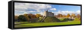 Norman Keep, Cardiff Castle, Cardiff, Wales, United Kingdom, Europe-Billy Stock-Framed Stretched Canvas