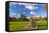 Norman Keep, Cardiff Castle, Cardiff, Wales, United Kingdom, Europe-Billy Stock-Framed Stretched Canvas