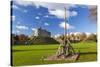 Norman Keep, Cardiff Castle, Cardiff, Wales, United Kingdom, Europe-Billy Stock-Stretched Canvas